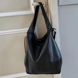 Vintage-Inspired Leather Tote Bag