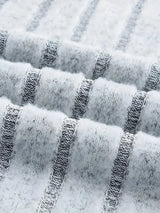 Women's high-waist ribbed knit pencil skirt