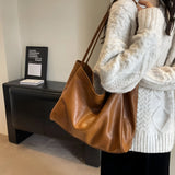 Women's Vintage Leather Shoulder Bag