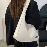 Women's Leather Shoulder Tote Bag