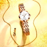 Women's Stainless Steel Quartz Watch