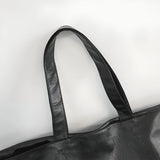 Women's Retro-Style Large Capacity Leather Tote Bag