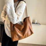 Women's Vintage Leather Shoulder Bag