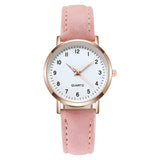 Watch with Leather Strap for Women