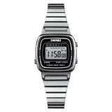 Stainless Steel Digital Watch for Women
