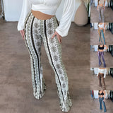 High-waisted contour pants