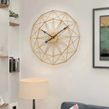 Polygonal Modern Wall Clock