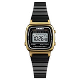 Stainless Steel Digital Watch for Women