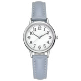 Women's Quartz Watch With Leather Strap