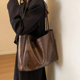 Women's Vintage Leather Shoulder Bag