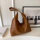 Textured Split Leather Crossbody Bag