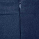 Women's high-waist faux suede mini skirt