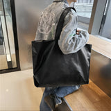 Women's Retro-Style Large Capacity Leather Tote Bag