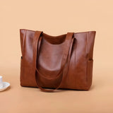 Women's Premium Leather Tote Bag