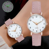 Watch with Leather Strap for Women