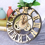 Silent Vintage Wall Clock