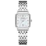 Women's Square Stainless Steel Watch