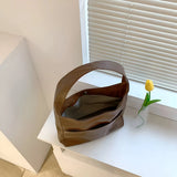 Women's Leather Shoulder Tote Bag