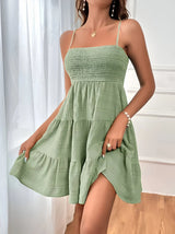 Breezy Summer Sling Strap Dress