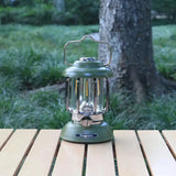 Vintage Camping Lantern with USB and Magnetic Base