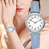 Women's Quartz Watch With Leather Strap