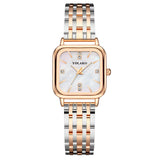 Women's Square Stainless Steel Watch