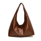 Sculptural Leather Shoulder Bag
