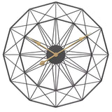 Polygonal Modern Wall Clock