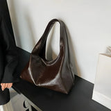 Sculptural Leather Shoulder Bag