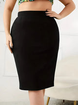 Women's Casual High-Waist Pleated Skirt