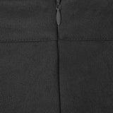 Women's high-waist faux suede mini skirt