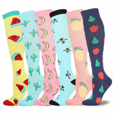 6 Pairs of Compression Socks For Comfort & Support
