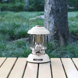 Vintage Camping Lantern with USB and Magnetic Base