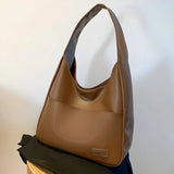 Women's Leather Shoulder Tote Bag