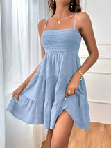Breezy Summer Sling Strap Dress