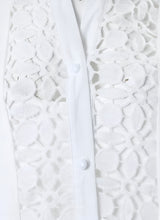 Lace-Detail Long Sleeve Dress