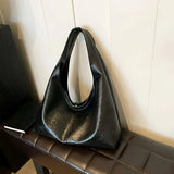 Sculptural Leather Shoulder Bag