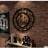 Silent Vintage Wall Clock