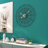 Polygonal Modern Wall Clock