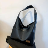 Women's Leather Shoulder Tote Bag