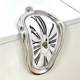 Surreal Melting Distorted Wall Clock