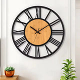 Rustic Roman Wall Clock