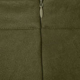 Women's high-waist faux suede mini skirt