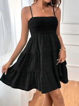 Breezy Summer Sling Strap Dress