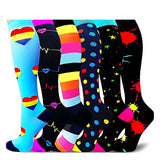6 Pairs of Compression Socks For Comfort & Support