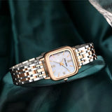 Women's Square Stainless Steel Watch