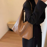 Knotted Leather Shoulder Bag