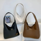 Women's Leather Shoulder Tote Bag