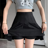 High-waist pleated mini skirt – Comfortable & versatile