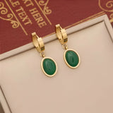 Emerald Pendant Jewelry Set